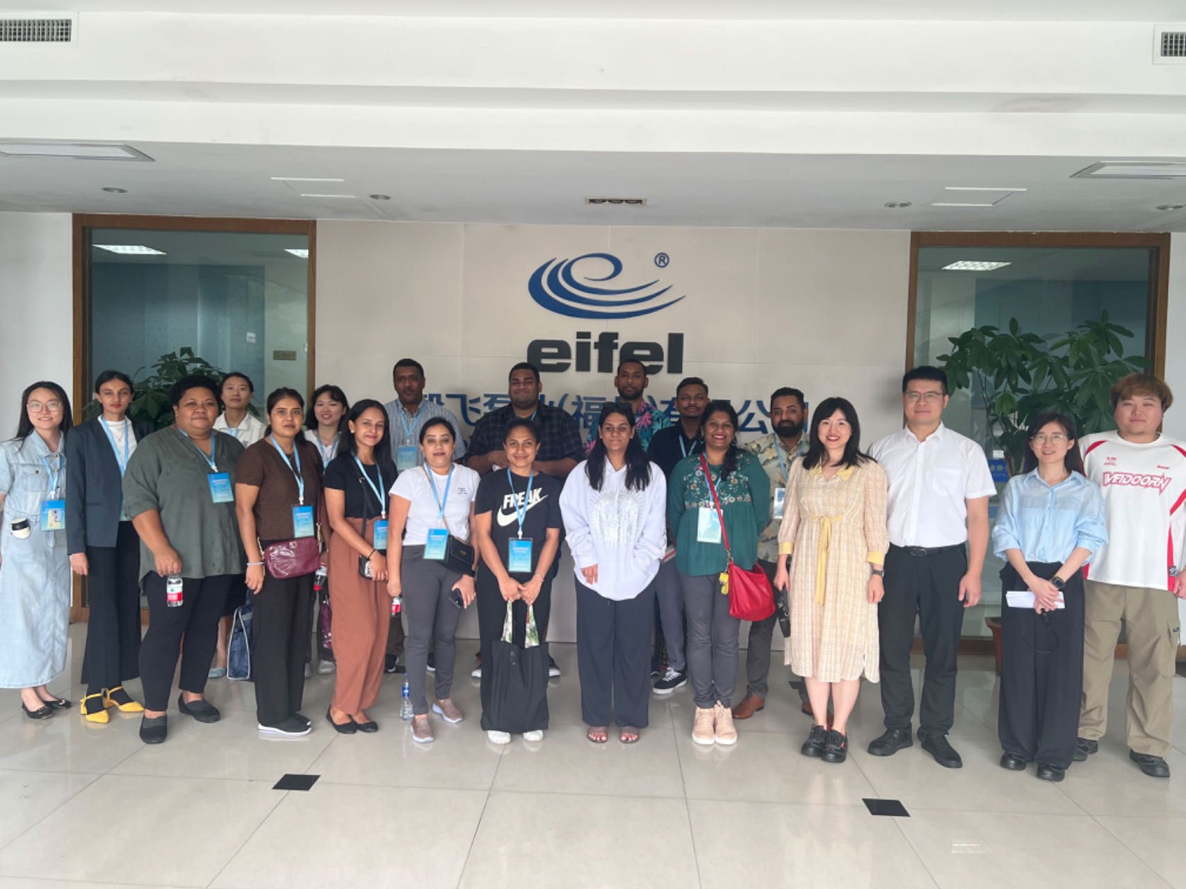 Представители правительства Фиджи посетили насосную станцию ​​EIFEL, изучая новые возможности для сотрудничества Юг-Юг.